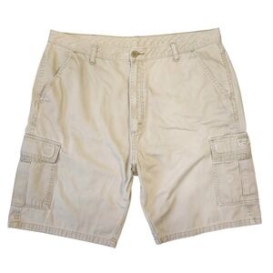 Wrangler Carpenter‎ Shorts Mens 40 Khaki Cargo Utility Workwear Punk Streetwear